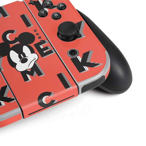 Disney Mickey Mouse Grumpy Face Nintendo Switch OLED (2021) Skin
